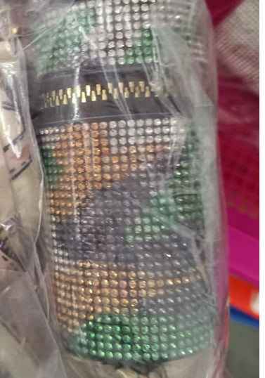 Silk Scarf Keychain Storage Mini