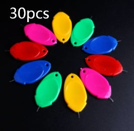 Simple Needle Threader With Hook Color Plastic Sheet