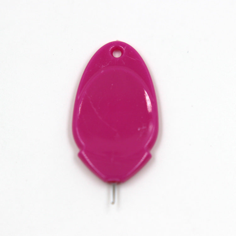Simple Needle Threader With Hook Color Plastic Sheet