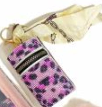 Silk Scarf Keychain Storage Mini