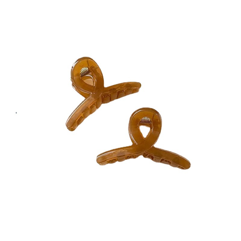 All-match Bangs Side Small Claw Clip Girl Heart Jelly Color