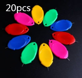 Simple Needle Threader With Hook Color Plastic Sheet