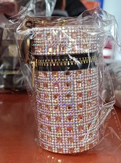 Silk Scarf Keychain Storage Mini